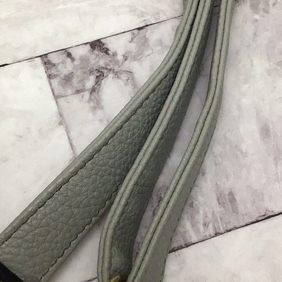 Grey Pebble Faux Leather handbag straps - Picture 3 of 4